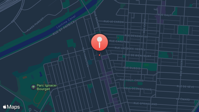 Map of Théâtre Paradoxe, opens Apple Maps in a new tab